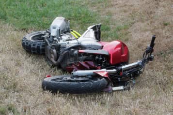Accidente de moto